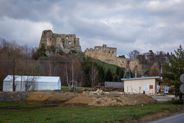 Zamek Kamieniec w Korczynie Odrzykoniu. © Leszek Szelest