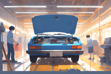 rechargeable battery, storage battery, secondary cell. Generative AI﻿