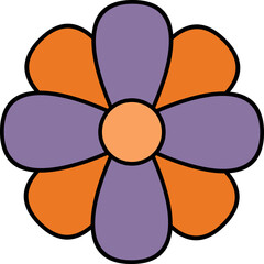 Retro Flower