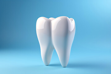 Whitening tooth and dental health on treatment background with cleaning teeth