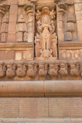 Brihadeeswara Temple or Big Temple in Thanjavur,UNESCO World Heritage Site Tamil Nadu  India.