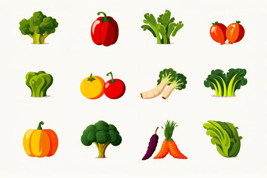 Bunch of different vegetables are shown here in this picture,.