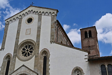 Follina, la chiesa dell'Abbazia cistercense di Santa Maria - Treviso	