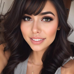 Obraz premium Beautiful woman portrait 3