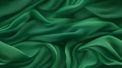 Chiffon flat green textile cloth texture