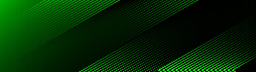 Abstract green geometric line diagonal element futuristic technology background. Modern Landing Page, Template, and websites. Vector illustration