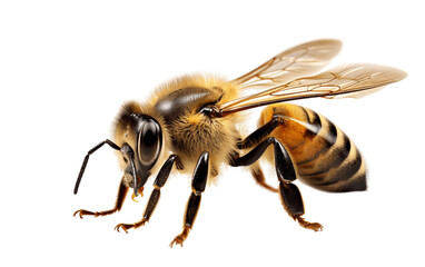 Honey Bee transparent background, PNG