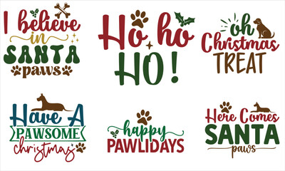 Christmas DOG SVG Design Bundle