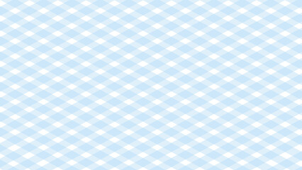Light blue and white plaid checkered pattern