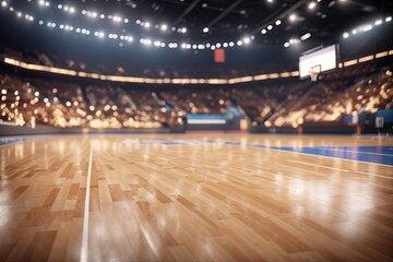 Basketball arena background for text design - obrazy, fototapety, plakaty