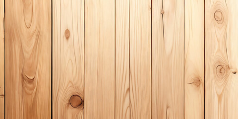 Fototapeta premium Soft light wood planks with natural texture, wooden retro background, light wooden background, table with wood grain texture. 