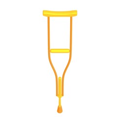 Crutches medical walking sticks for rehabilitation of broken leg