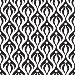 abstract seamless ornament pattern vector illustration