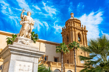 Cathedral in Mazara del Vallo in the province of Trapani, Sicily