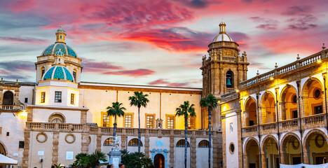 Cathedral in Mazara del Vallo in the province of Trapani, Sicily