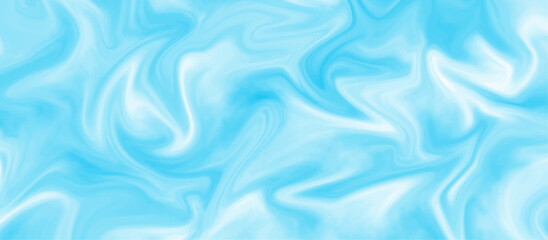 Abstract beautiful blue swirl liquid background. acrylic liquid textures with spots and splashes of color paint. colorful marble pattern of the blend of curves .colorful marble surface.