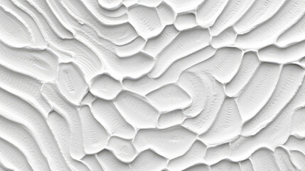 white painted plaster on wall, oil paint texture, abstract white background