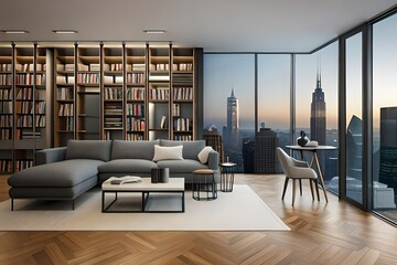 modern living room,
