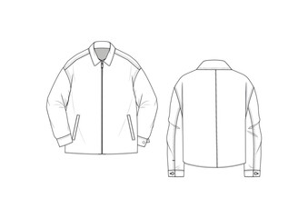 illustration of a jacket