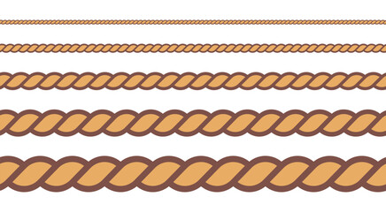 Rope icon on white background