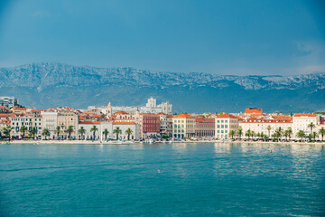 Fototapeta na wymiar Sea panorama of Split, Croatia
