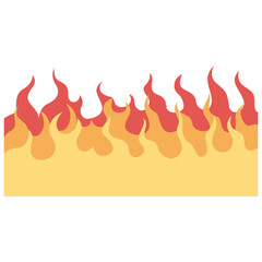 Fire Flame Border