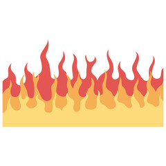 Fire Flame Border