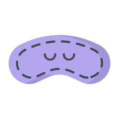 Eye Cover Flat Icon