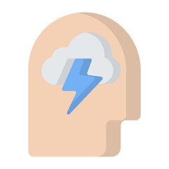 Depression Flat Icon