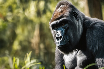 Fototapeta premium Close up gorilla