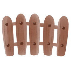 wooden clothespin isolated on white