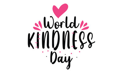 World kindness day t-shirt, kindness t-shirt, Spread kindness t-shirt design vector illustration. Lettering quote about kindness in bohemian style for prints, cards, posters, apparel etc.