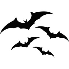 Halloween Bat Silhouette