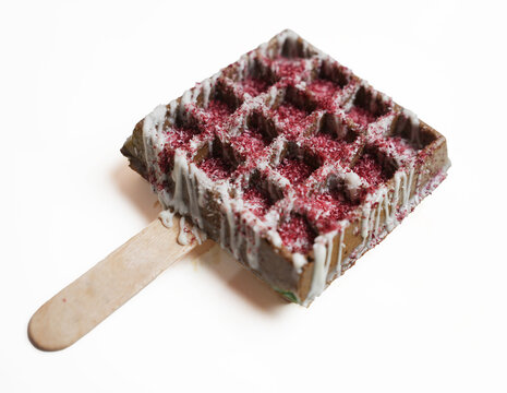 Snowy Coconut Reds Delightful Dessert