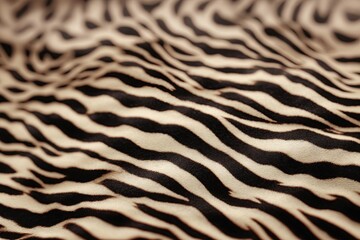 Fototapeta na wymiar Brown and white tiger skin artificial pattern background