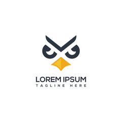 Creative modern penguin  logo template