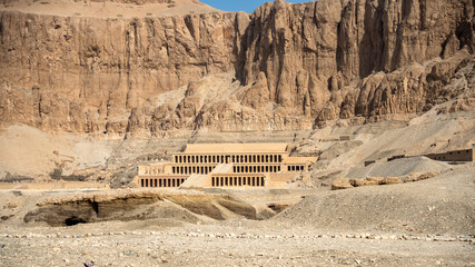 The temple of Hatshepsut in Luxor, Egpyt