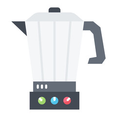 Coffee Maker Flat Icon