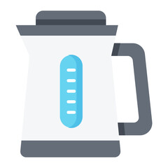 Water Boiler Flat Icon