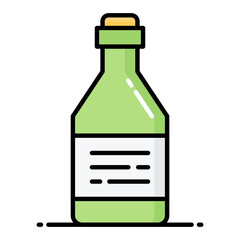 Brandy Line Color Icon