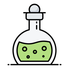 Perfume Line Color Icon