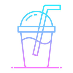 Smoothie Gradient Icon