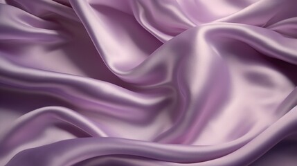 Fototapeta premium Smooth and Silky Pastel Lavender Satin Fabric for Elegant and Luxurious Designs