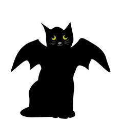 black cat on a pumpkin