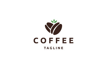 Coffee logo design template