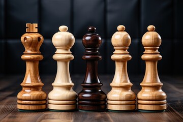 beautiful chess set background