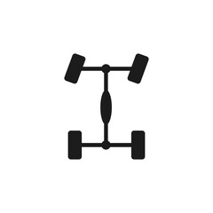 auto repair icon. solid glyph style icon.