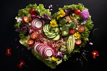 Heart-Healthy Choices : Elevating Cardiovascular Health with Wholesome Vegetarian Cuisine, Digital Ai