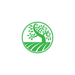 Farm Landscape Logotypes design