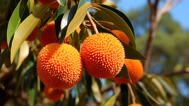 Neolamarckia cadamba fruit.